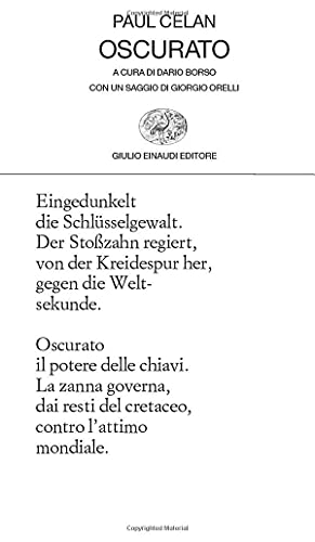 Beispielbild für Oscurato (Collezione di poesia) zum Verkauf von WorldofBooks