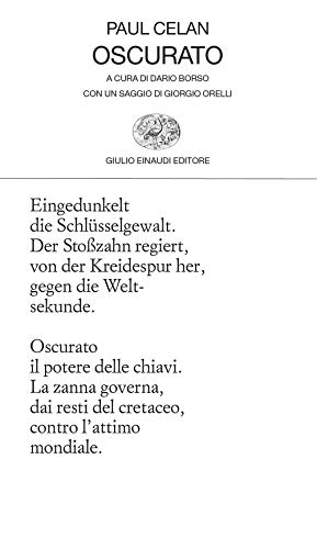 9788806200152: Oscurato (Collezione di poesia)