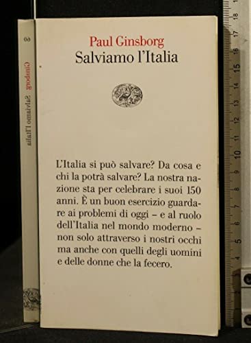 Stock image for Salviamo l'Italia for sale by Librairie Th  la page