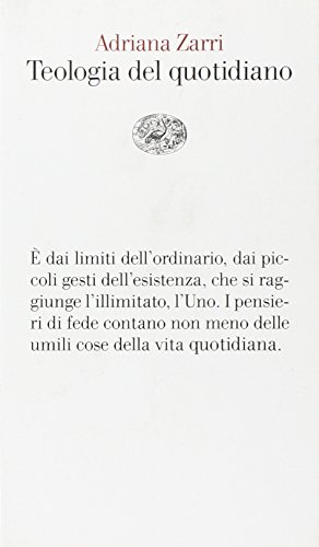 9788806206208: Teologia del quotidiano (Vele)