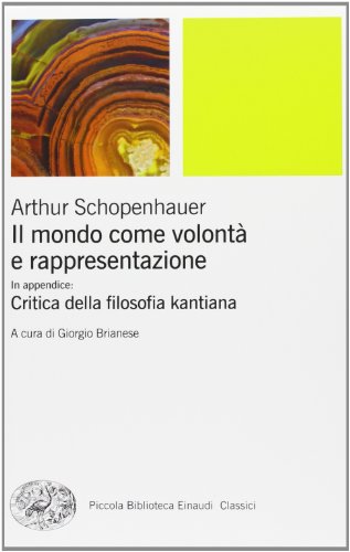 9788806217860: Il mondo come volont e rappresentazione-Critica della filosofia kantiana (Vol. 1)