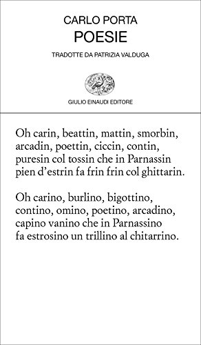 Imagen de archivo de Poesie. Testo milanese a fronte a la venta por medimops