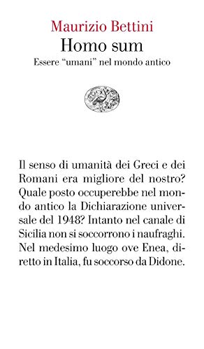 Beispielbild fr Bettini - Homo sum (1 BOOKS) zum Verkauf von medimops