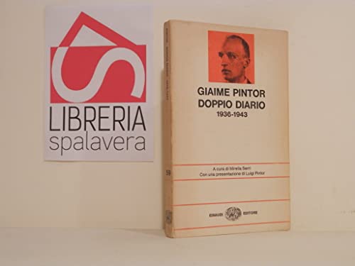 Beispielbild fr DOPPIO DIARIO 1936-1943- PLAQUETTE RATEALE 2019 zum Verkauf von Brook Bookstore