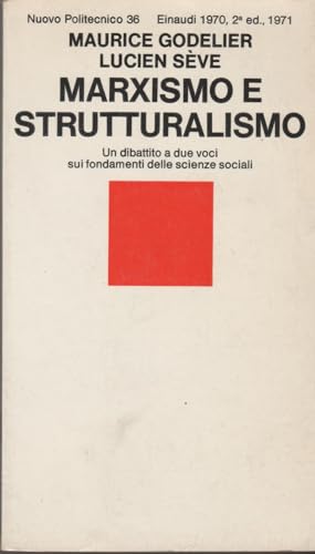 9788806292805: Marxismo e strutturalismo