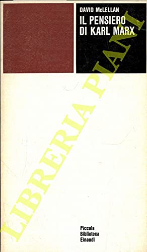 Stock image for Il pensiero di Karl Marx Mclellan, David and Boffitto, M. G. for sale by Librisline