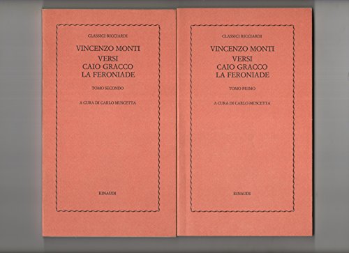 Beispielbild fr Versi,Caio Gracco,La Feroniade. zum Verkauf von FIRENZELIBRI SRL