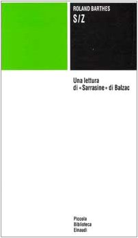 S/Z (9788806520274) by Barthes, Roland