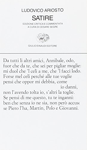 9788806598723: Satire (Collezione di poesia)