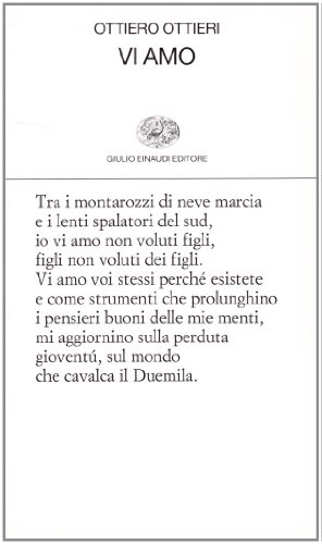 Imagen de archivo de Vi amo (Collezione di poesia) (Italian Edition) a la venta por HPB-Diamond