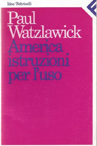 Beispielbild fr America: istruzioni per l'uso. zum Verkauf von FIRENZELIBRI SRL