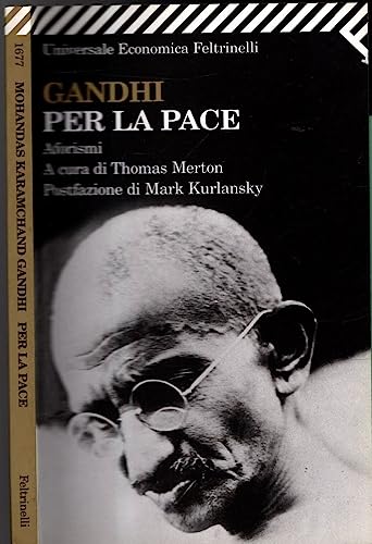 Stock image for Gandhi per la pace. Aforismi for sale by medimops