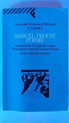 Poesie. Testo originale a fronte (9788807820809) by Proust, Marcel