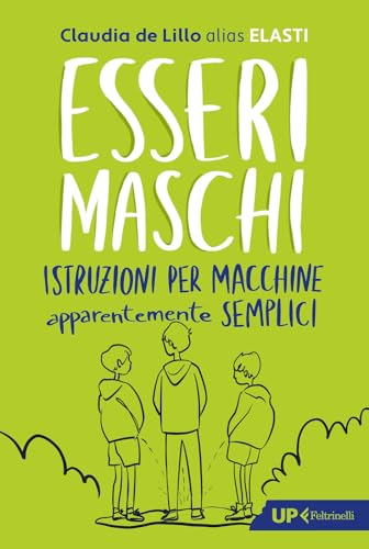 Immagine stock per Esseri maschi. Istruzioni per macchine apparentemente semplici