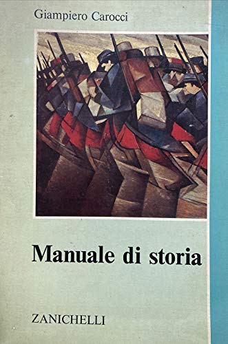 Stock image for Manuale di storia for sale by GF Books, Inc.