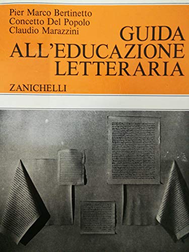 Beispielbild fr Guida all'educazione letteraria zum Verkauf von medimops