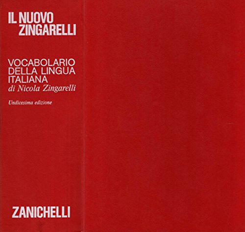 Stock image for Il Nuovo Zingarelli Minore - Vocabolario Della Lingua Italiana for sale by ThriftBooks-Atlanta