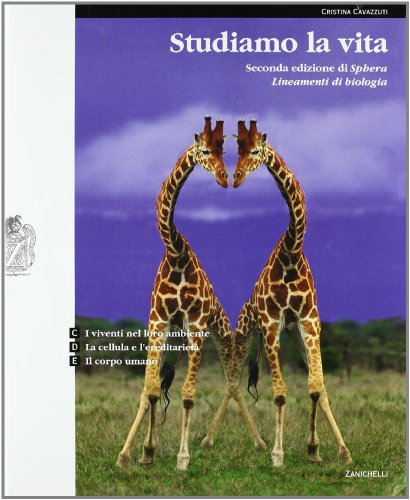 9788808048776: Studiamo la vita. Vol. C-D-E. Per le Scuole superiori. Con espansione online