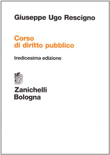 Beispielbild fr Corso di diritto pubblico zum Verkauf von medimops