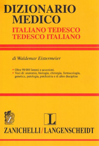 9788808078810: Dizionario medico. Tedesco-italiano, italiano-tedesco (I grandi dizionari)