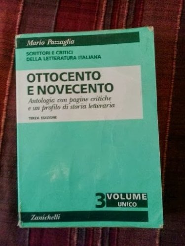 Ottocento e novecento (9788808146922) by Mario Pazzaglia