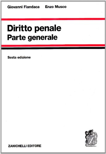 9788808161727: Diritto penale. Parte generale