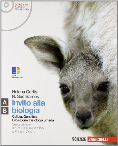 Imagen de archivo de Invito alla biologia. Moduli A-B: Cellula, genetica, evoluzione-Fisiologia umana. Per le Scuole superiori. Con CD-ROM. Con espansione online a la venta por medimops