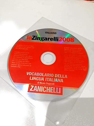 Lo Zingarelli 2008. Vocabolario della Lingua Italiana. CD-ROM - Zingarelli Nicola