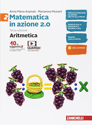 9788808295200: Matematica in azione. Aritmetica-Geometria. Per la Scuola media. Con Contenuto digitale (fornito elettronicamente) (Vol. 2)