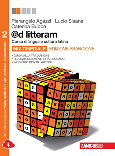 9788808300157: @d litteram. Ediz. arancione. Per le Scuole superiori. Con espansione online (Vol. 2)