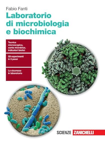 9788808303462: Laboratorio di microbiologia e biochimica. Per le Scuole superiori