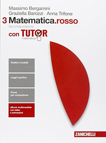 Stock image for Matematica.rosso. Con tutor. Per leScuole superiori. Con e-book. Con espansione online for sale by Buchpark