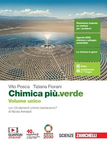 9788808349156: Chimica più.verde. Volume unico. Per le Scuole superiori. Con e-book. Con espansione online