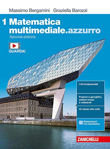 9788808442659: Matematica multimediale.azzurro. Per le Scuole superiori. Con e-book. Con espansione online (Vol. 1)