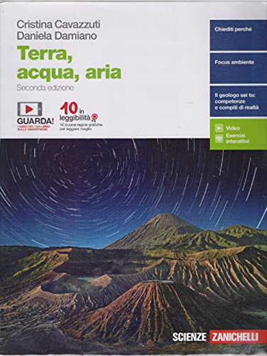 9788808520593: Terra, acqua, aria. Per le Scuole superiori. Con e-book. Con espansione online