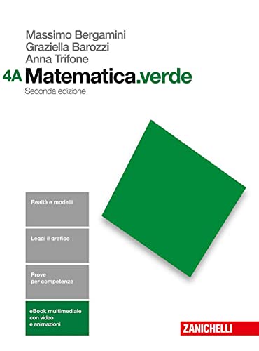 9788808831538: Matematica.verde. Per le Scuole superiori. Con Contenuto digitale (fornito elettronicamente)