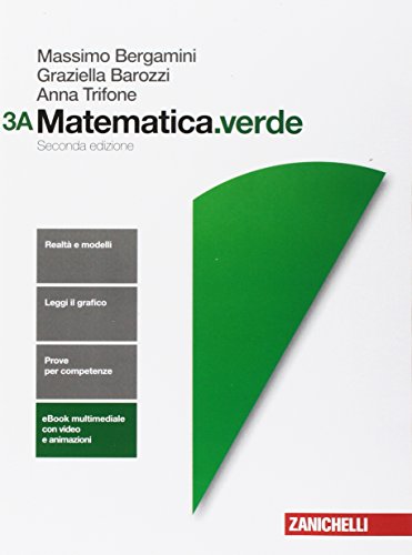 9788808837837: Matematica.verde. Vol. 3A-3B. Per le Scuole superiori. Con Contenuto digitale (fornito elettronicamente)
