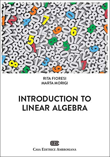 9788808920294: Introduction to linear algebra