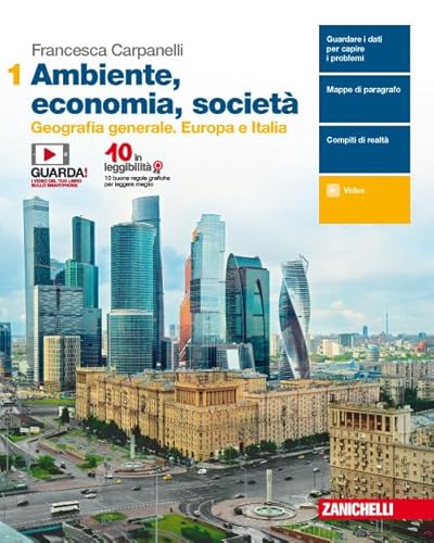 Beispielbild fr Ambiente, economia, societ. Per le Scuole superiori. Con e-book. Geografia generale. Europa e Italia (Vol. 1) zum Verkauf von medimops