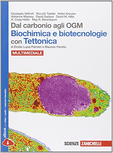 9788808935489: Dal Carbonio Agli OGM biochimica e biotecnolgie con tettonica