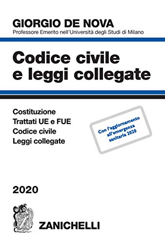 9788808952851: Codice civile e leggi collegate