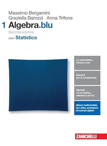 Stock image for Matematica.blu. Algebra. Statistica. Per le Scuole superiori. Con Contenuto digitale (fornito elettronicamente) (Vol. 1) for sale by Reuseabook
