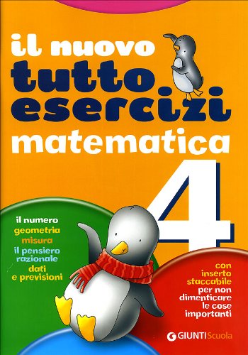 9788809043558: Nuovo tuttoesercizi matematica. Per la Scuola elementare (Vol. 4)