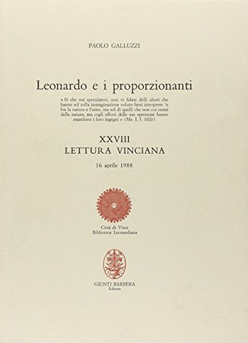 Beispielbild fr Leonardo e i proporzionanti zum Verkauf von libreriauniversitaria.it