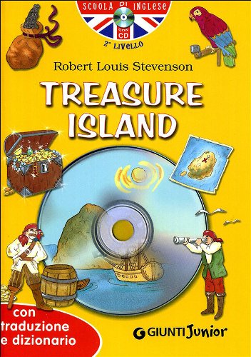 Beispielbild fr Treasure Island. con Traduzione E Dizionario zum Verkauf von Hamelyn