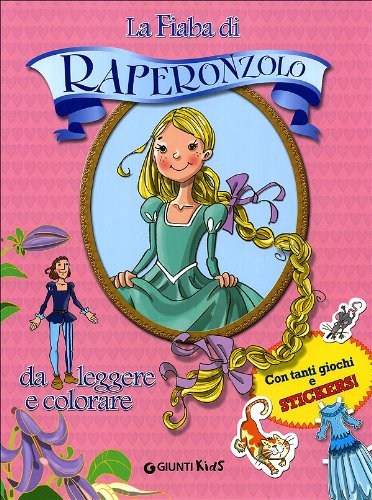 9788809755659: La storia di Raperonzolo. Con adesivi