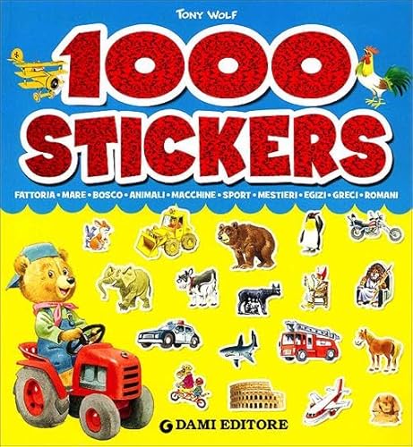 Beispielbild fr 1000 stickers zum Verkauf von AwesomeBooks