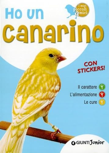 Stock image for Ho un canarino. Il carattere, l'alimentazione, le cure. Con adesivi for sale by medimops