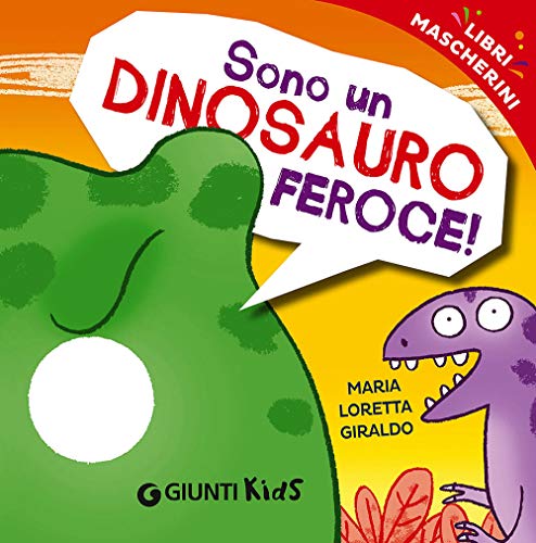 Stock image for Sono un dinosauro feroce! Libri mascherini for sale by ThriftBooks-Dallas