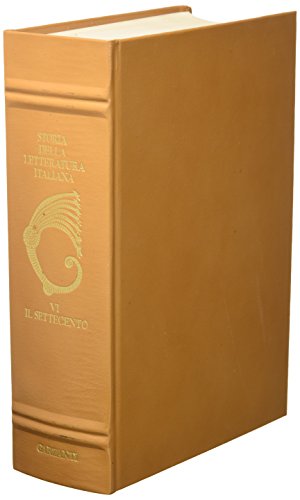 9788811203261: Storia della letteratura italiana. Il Settecento (Vol. 6) (Collezione maggiore)